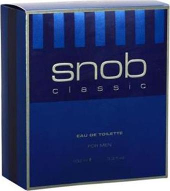 Snob Classic Edt 100 Ml Mavi