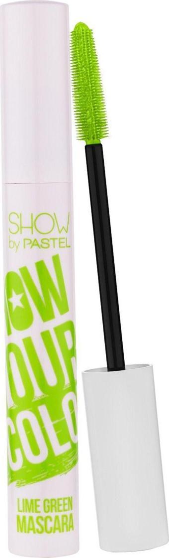 Show By Pastel Show Your Color Mascara - Maskara 12 Lime Green