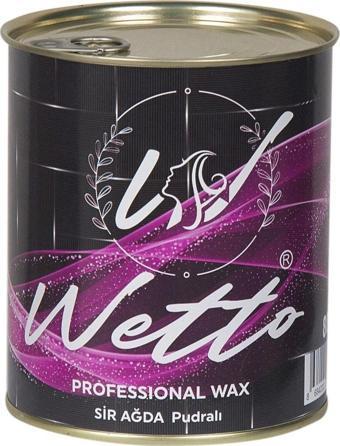 Wetto Professional Konserve Ağda Pudralı(Pembe) 800 Ml