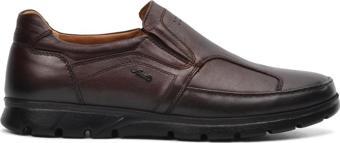 Forelli 32606 Kahverengi Erkek Slip On Hakiki Deri Ayakkabı