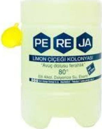 Pereja Limon Çiçeği Kolonyası 5 Litre Plastik Ambalaj