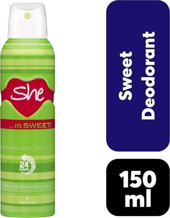 She Is Sweet 150 Ml Kadın Deodorant