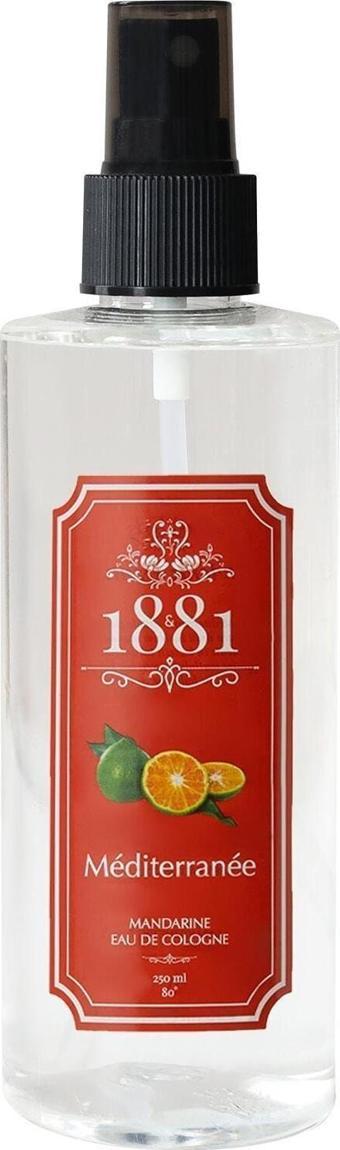 1881 Kolonya 1881 Méditerranée Mandarine Sprey Kolonya 250 Ml (Pet)