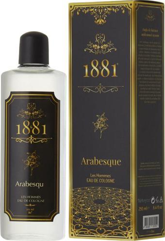 1881 Kolonya Arabesque & Les Hommes Kolonya 250 Ml Cam Şişe 80 Derece