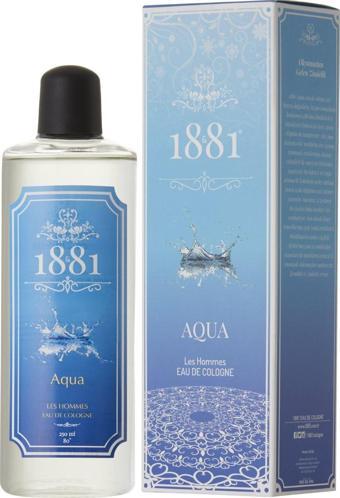 1881 Kolonya Aqua Les Hommes Kolonya 250 Ml Cam Şişe 80 Derece