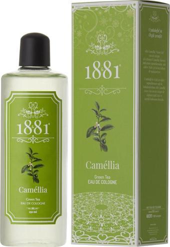 1881 Kolonya Camellia Yeşil Çay Kolonya 250 Ml Cam Şişe 80 Derece