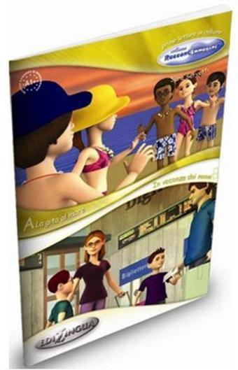 La Gita al Mare - In Vacanza Dai Nonni (İtalyanca Okuma Kitabı 6-11 Yaş) Temel-Üst Seviye (A1+) - Sara Servetti - Nüans