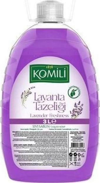 Komili Sıvı Sabun Lavanta 3Lt