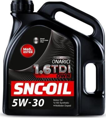 Snc Oil 1.6 TDI Own Onarıcı Motor Yağı 5 Litre