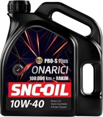 Snc Oil 100.000 Km+ Pro-S Plus Onarıcı 10W-40 Motor Yağı 4 Litre