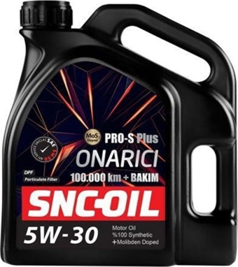 Snc Oil 100.000 Km+ Pro-S Plus Onarıcı 5W-30 Motor Yağı 4 Litre