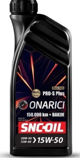 Snc Oil 150.000 Km+ Bakım Pro-S Plus Onarıcı 15W-50 Motor Yağı 1 Litre