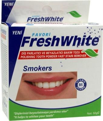 Fresh White Smokers Beyazlatıcı Bakım Tozu 50 Gr