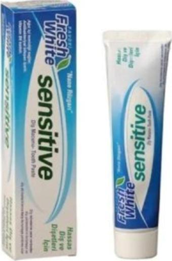 Fresh White Sensitive Favori Sensitive Diş Macunu 180Gr (Hassas Diş Ve Dişetleri)