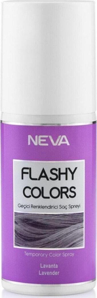 Flashy Colors Geçici Renk Saç Spreyi - Lavanta 75 Ml