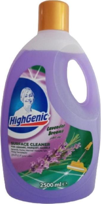 Highgenic Genel Yüzey Temızleyici - Lavanta Rüyası 2500 Ml