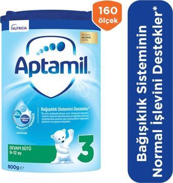 Aptamil 3 Devam Sütü 800 G 9-12 Ay Akıllı Kutu