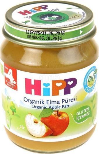 Hipp Organik Elma Püresi Kavanoz Maması 125 Gr