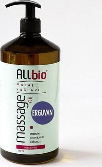 Allbio Masaj Yağı  Erguvan (1 litre)