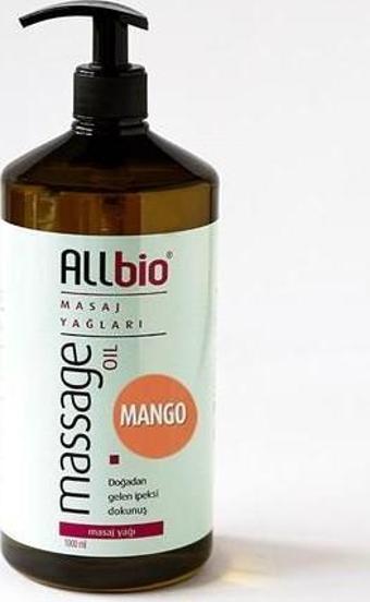 Allbio Masaj Yağı Mango (1 litre)