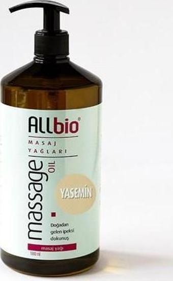 Allbio Masaj Yağı Yasemin (1 litre)