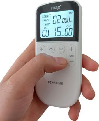Maxi Pilli Ems Tens Fitness Cihazı 50 Programlı
