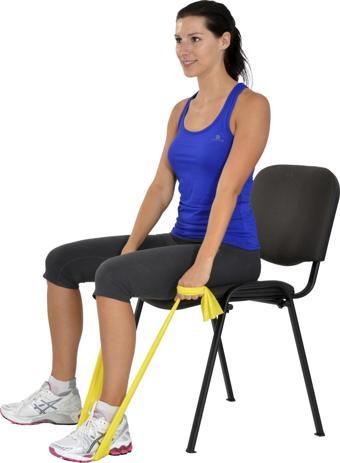 Yoga & Pilates Egzersiz Bandı Sarı Renk 1.5 Metre