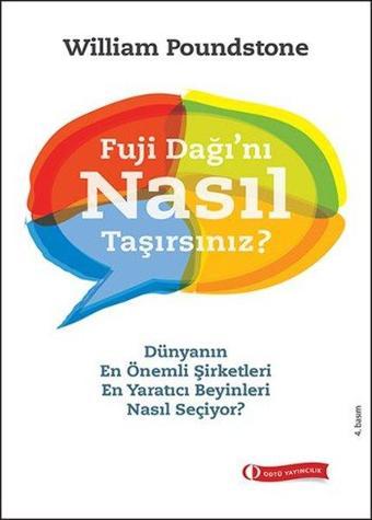 Fuji Dağını Nasıl Taşırsınız? - William Poundstone - Odtü