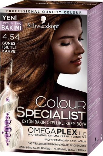 Colour Specialist Saç Boyası 4-54 Güneş Işıltılı Kahve