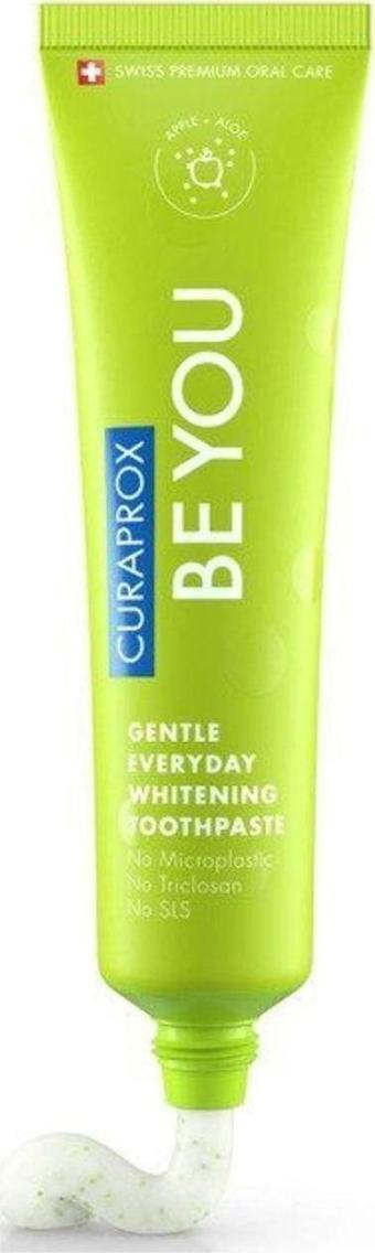 Curaprox BeYOU Apple Aloevera 60ml ( Green) Elma -Alovera Diş Macunu