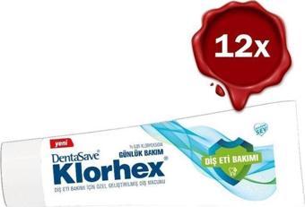 Dentasave Klorhex Diş Macunu Günlük Bakım 75 Ml X 12