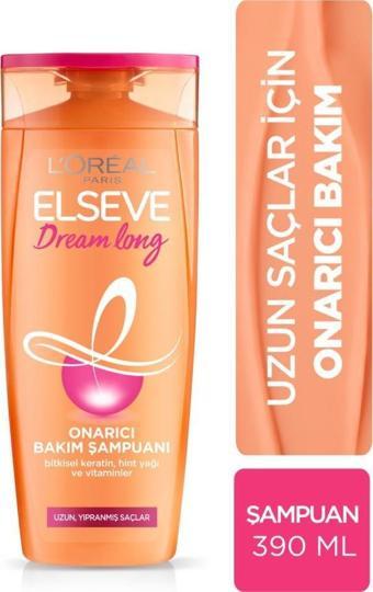 L'Oréal Paris Elseve Dream Long Onarıcı Bakım Şampuanı 390 ml