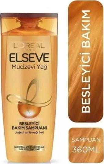 ELSEVE Mucizevi Yağ Besleyici Bakım Şampuanı 360 Ml