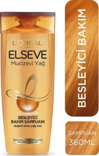 L'Oréal Paris Elseve 6 Mucizevi Yağ Besleyici Bakım Şampuanı 360 ml