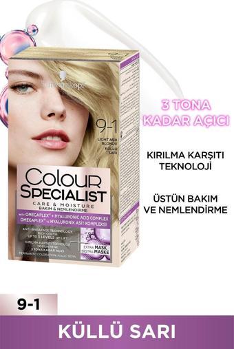 Schwarzkopf Küllü Sarı 9-1 Saç Boyası