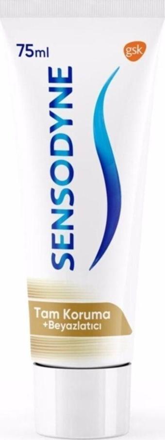 Sensodyne Tam Koruma Ve Beyazlatıcı Diş Macunu 75 Ml  Diş Macunu