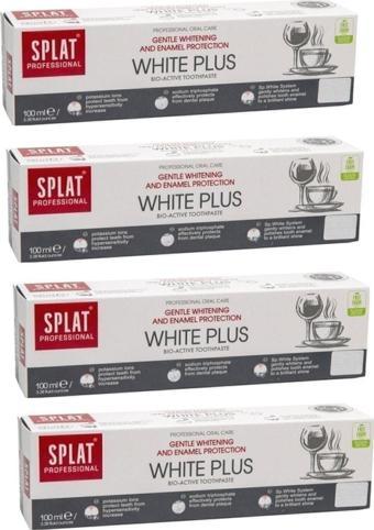 Splat White Plus 100 ml X4 Adet