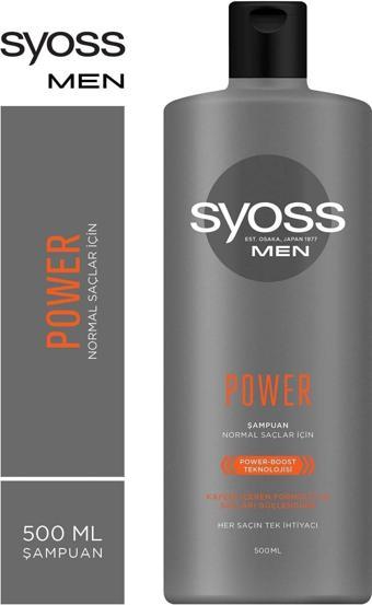 Syoss Men Power Güçlendirici Şampuan 500 ml