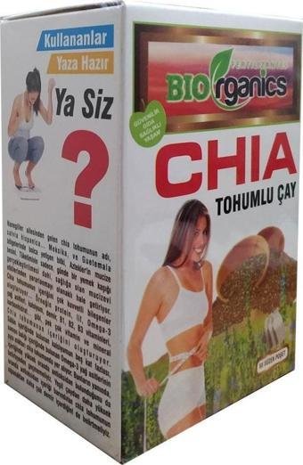 Biorganics Chia Tohumlu Çay Chia Form Çayı 60 Süzen Poşet Çay