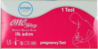 Dr.Prüfer One Step İlk Adım Hızlı Gebelik Testi 1 Kit