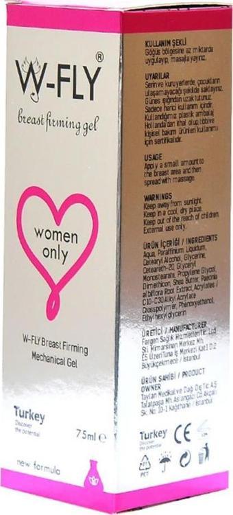 W-Fly Breast Firming Gel Göğüs Bakım Jeli Women Only Jel 75 ML 