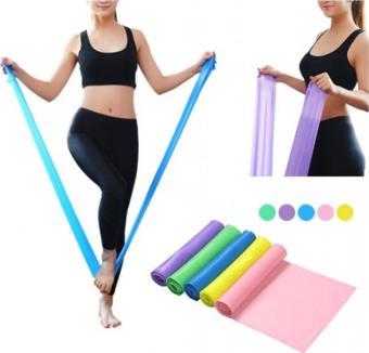 Mavi Pilates Lastiği SERT DİRENÇ PİLATES 120 CM*15 CM*0.55 MM