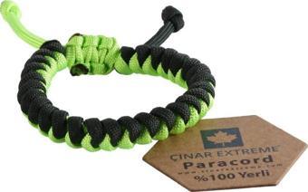 Neon Sarı Snake Paracord Bileklik