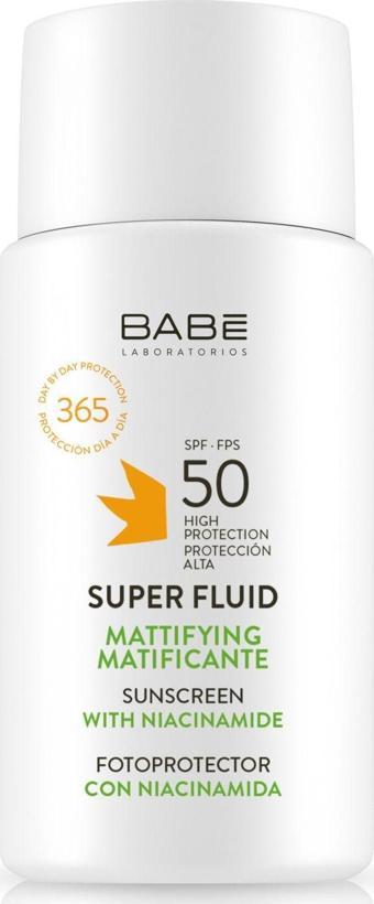 Babe Laboratorios Babe Super Fluid Spf50 Suya Dayanıklı Güneş Kremi 50ml