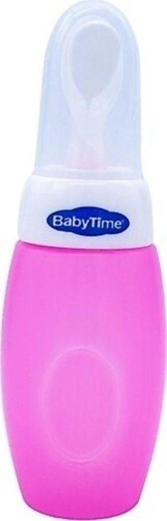 Babytime Baby Time Kaşıklı Biberon-pembe