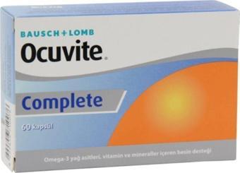 Bausch + Lomb Ocuvite Complete 60 Kapsül Takviye Edici Gıda