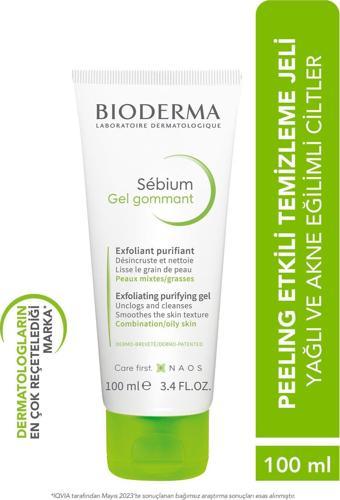 Bioderma Sebium Siyah Nokta Gözenek Karşıtı Salisilik ve Glikolik Asit İçeren Yüz Temizleme Peelingi 100 ml