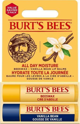 Burts Bees 2li Lip Balm Set - Beeswax Vanilya