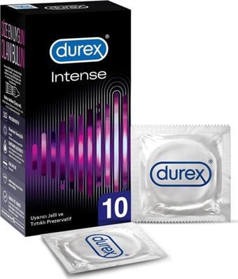 Durex Prezervatif Intense Ekstra Uyarıcı 10lu