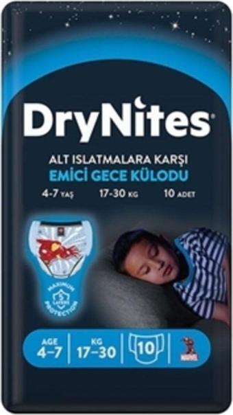 Huggies Bebek Bezi Dry Nites Erkek Gece Külodu Small